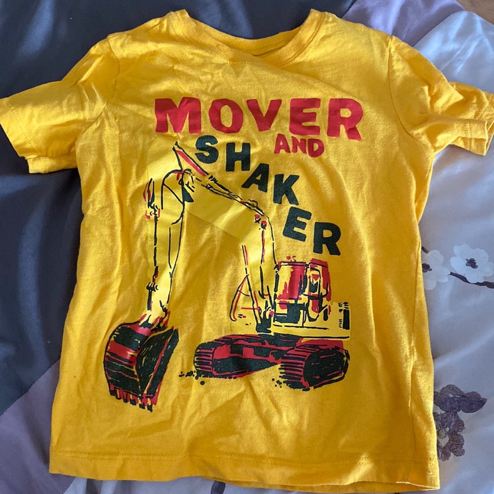 Carters 4T boys construction t-shirt